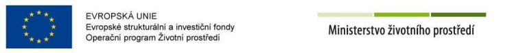 Loga EU a&nbsp;Ministerstvo životního prostředí